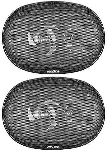 Sakura SS3328 Sub-Zero Ice Speakers, 6 x 9 inch Triaxial, 450W