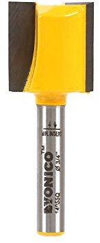 Yonico 14955q 3/4-Inch Diameter X 3/4-Inch Height Straight Router Bit 1/4-Inch Shank