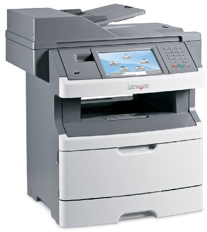 Lexmark X464de Multifunktionsgerät (Monochrome-Laserdrucker, Scanner, Kopierer, Fax)