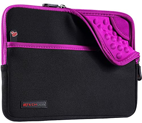 TECHGEAR Custodia 10 Pollici Tablet - Custodia Protettiva Manicotto in Neoprene Sottile e Rivestimento Interno Antiurto Compatibile con Samsung Tab A8 10,5 2022 10,1 Tab A7 10,4 Surface Go 3 e Altri