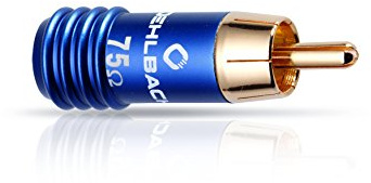 Oehlbach Cover Connector 75 Ohm Blau