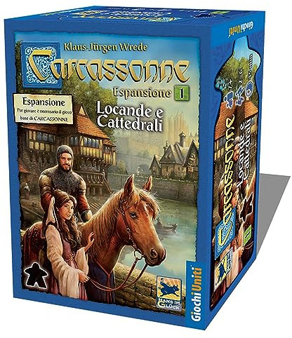 Unbekannt Carcassonne - Locande E Cattedrali - Giochi da TavoloGiochi da Tavolo
