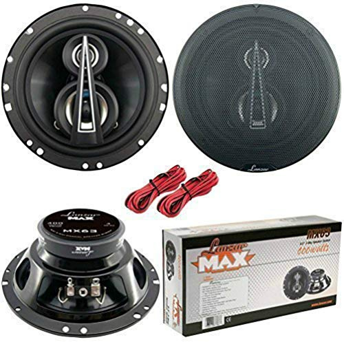 ALTOPARLANTI DIFFUSORI LANZAR MX63 MX 63 DA 16,50 CM 165 MM 6.5 DA 400 WATT RMS E 800 WATT MAX A COPPIA DA PREDISPOSIZIONE SISTEMA A 3 VIE COASSIALI PER ALLOGGIAMENTI STANDARD AUTO