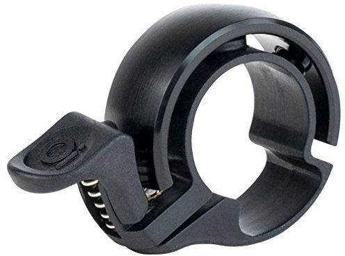 Knog Fahrradklingel Oi Classic Large 23,8-31,8 mm, Schwarz, KNCL