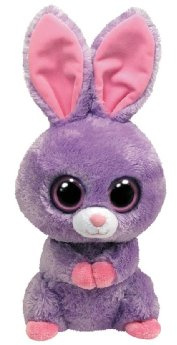 TY 36959 - Petunia Buddy - Hase, Beanie Boos - Plüsch, 24 cm, violett