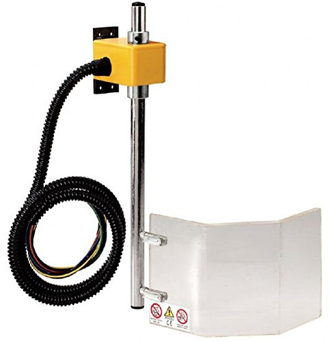 Fervi 626 Dispositif de protection de travail pour perceuse à colonne, écran 100 x 250 mm