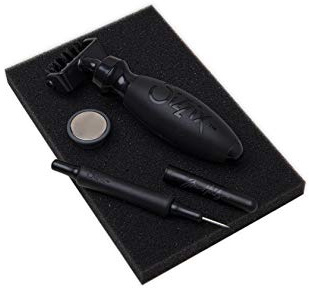 Sizzix Tim Holtz Stanzschablone Brush & Magnetic Die Pick Tool Kit 665303 - Papercraft & Scrapbooking Komplizierte Stanzformen-Papier-Entferner-Set (Schwarz)