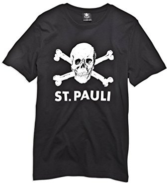 FC St. Pauli Totenkopf I T-Shirt (braun