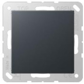 Jung A594 – 0 ANM – Blindabdeckung Druck anthrazit matt