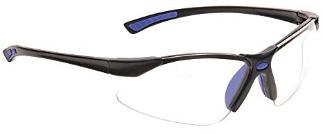 Portwest Bold Pro glasögon, storlek: En storlek, färg: Blå, PW37BLU
