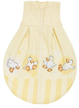 Alvi 471282434 Kugelschlafsack Molton, Sommer Happy Duck