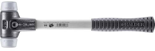 SIMPLEX-Schonhammer, TPE-mid; mit verstärktem Tempergussgehäuse und Fiberglasstiel | D=30 mm | 3703.030