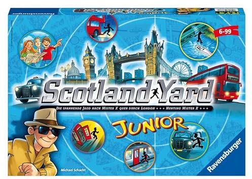 Scotland Yard Junior: Die spannende Jagd nach Mister X quer durch London