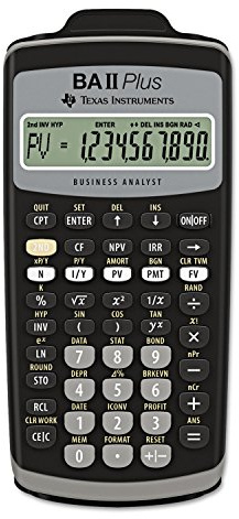 Texas Instruments BA II Plus Taschenrechner