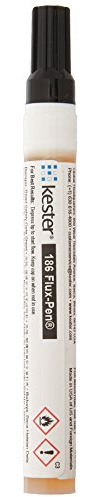 Kester 83-1000-0186 Mildly Activated Rosin Liquid Flux Pen for Lead-Bearing and Lead Free Alloy, 0.33 fl. oz.