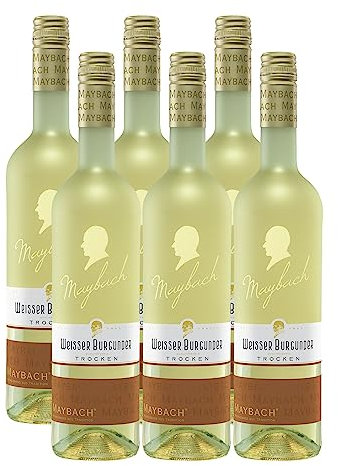 Maybach Weißer Burgunder Qualitätswein (6 x 0.75 l)
