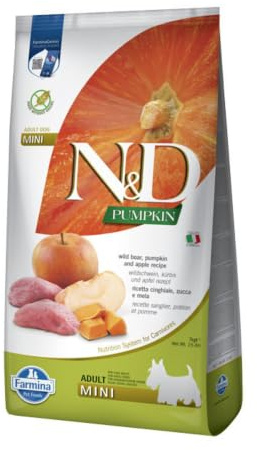 Farmina Kürbis Sanglier & Pomme Chien Adulte Mini - 7,00 Kg