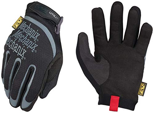 Mechanix Wear - Utility Guantes (Small, Negro)