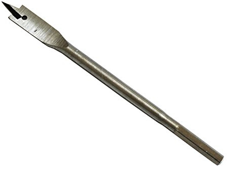 5 x 12mm Flat Bit Wood Drill Metric Spade Bits Timber Hole Cutter by AllTrade Direct