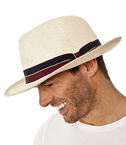 Men's Panama Style hat 14120 (L/XL 60CM) Natural