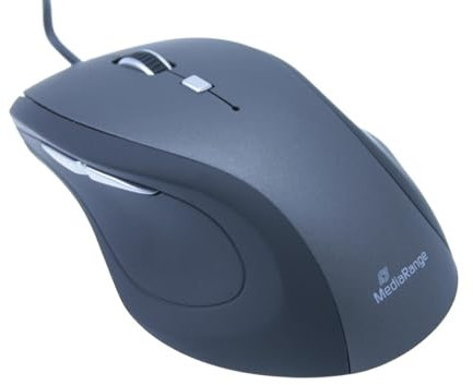 Mediarange 813091 ratón óptico para Oficina y hogar