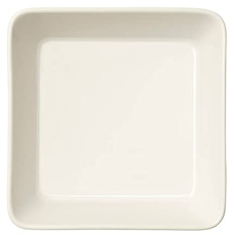 Iittala Teema Schale aus Porzellan in der Farbe Weiß, Maße: 12,8cm x 12,8cm x 4,5cm, 1006239