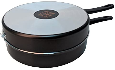 Fornetto da Gas Doppia Padella Costanza Alto Anti Aderente 2 Manici Diam 28 Cm