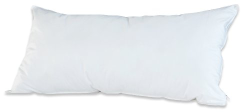 Badenia Trendline Kopfkissen Comfort mit Baumwollbezug, 40 x 80 cm, weiß, Öko-Tex zertifiziert, produziert nach deutschem Qualitätsstandard