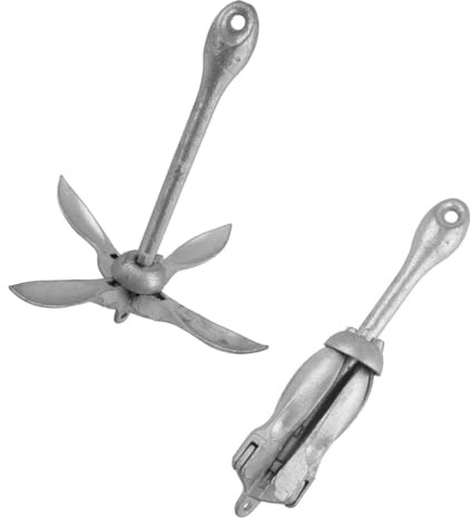 Talamex Anker/Faltklappanker 6 Kg mit Breiten Flunken