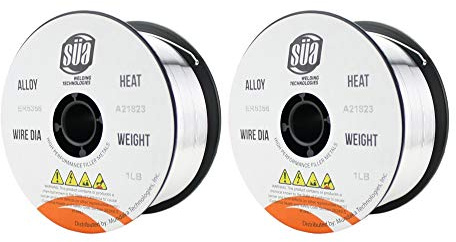 SÜA - ER5356 - MIG Aluminum Welding Wire - 1 Lb x 0.045'' (2 SPOOLS)