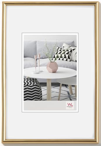walther design Marco de fotos dorado 10 x 15 cm Marco de plástico Galeria KG015H