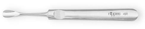 nippes Solingen Nagelreiniger, Edelstahl Rostfrei, 12 cm Länge, Nagelhautschieber, Nageldrücker, Nagelhautentferner für die Maniküre oder Pediküre, Made in Germany | Nagelreiniger, Nagelhautschieber, Nagelhautentferner, Maniküre, Pediküre, handgeschmiedet, handgeschliffen