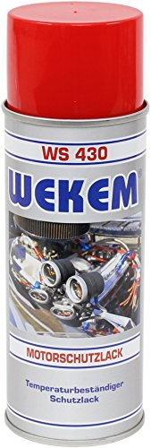 3x 400ml Wekem Motorschutzlack WS430