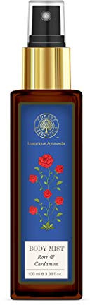 Forest Essentials Rose and Cardamom Body Mist, 100ml