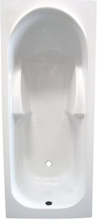 ONDEE - Baignoire FANY, baignoire rectangulaire. 170x70cm - Acryl et ABS ép.3mm blanc renforcé - Contenance 195L - Picots antidérapants - 4 pieds à vis de réglage de niveau fournis