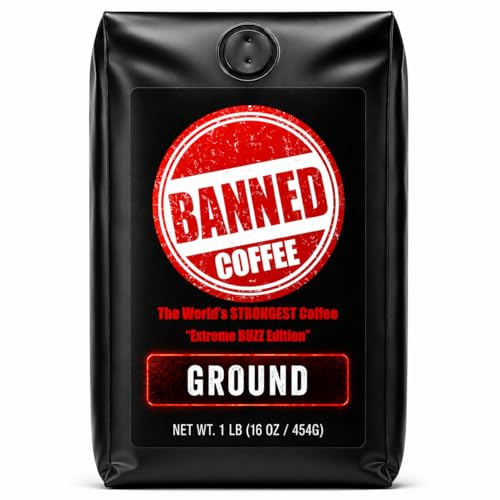 Banned Coffee Ground Medium Dark Roast 473ml