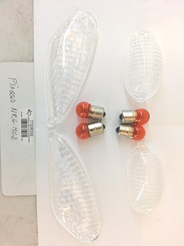 RMS KIT 4 GEMME FRECCE TRASPARENTI NRG MC2 - CON 4 LAMPADINE OMAGGIO