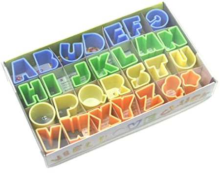 Städter 171299 - Ausstecher Alphabet – Set, 28-teilig