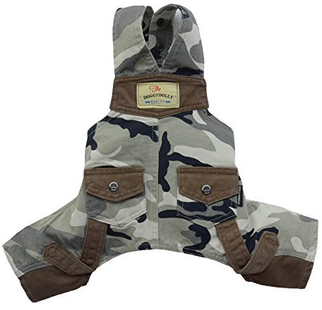 Doggydolly 'Hunde-Jogginganzug' Einzigartige Camouflage Overalls