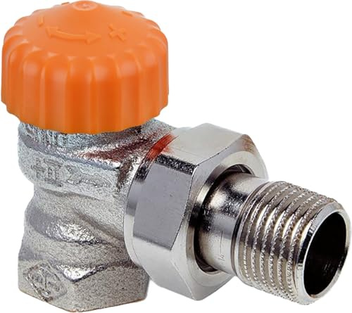 Heimeier Eclipse Eck 3/4 Ventil, Messing, Nachfolger von A Exakt