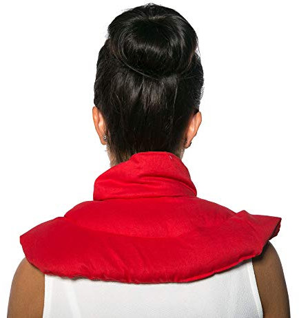 Giraffenland Neck Pillow red rapeseeds | Heat Pad. Warming Neck Cushion, Neck Warmer