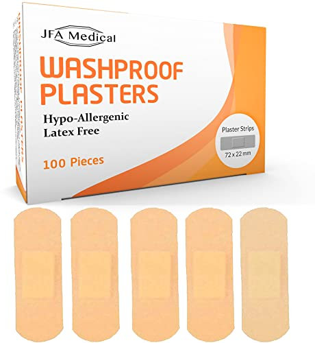 Jfa lavables Grande Bande pansements 22 x 72 mm Lot de 100