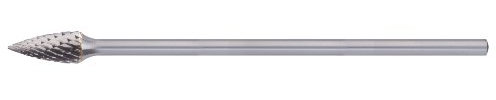 Pferd 21222757 Hartmetall-Frässtifte Form G Spitzbogen 0613/3 Z5 SL75