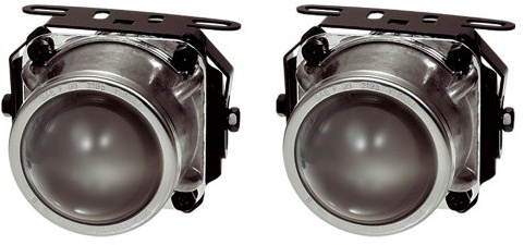 AutoStyle Satz Universal-Nebelscheinwerfer Weiß H7-12V-55W 74x156mm | ECE-R19 E-Prüfzeichen