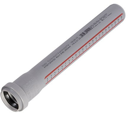 HT Tubo di scarico DN50 x 750 mm.