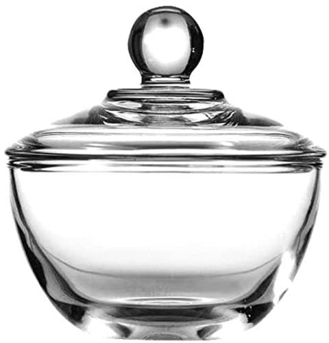 Anchor Hockings Brand Anchor Hocking Presence Glass Sugar Bowl with Lid, 1-Pack, Clear