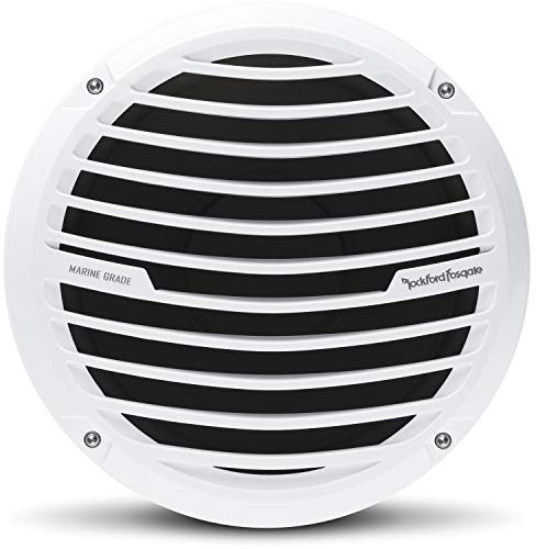 ROCKFORD FOSGATE RM112D4 - 30m Marine/Outdoor/Boot Subwooer-Chassis Weiß