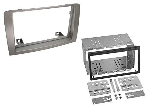 2-DIN Paneel Lancia Musa 2004-2012 Kleur: Antraciet (381150-03)