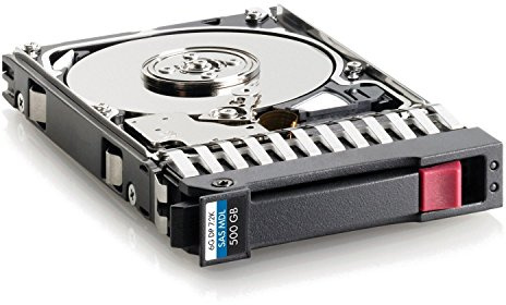 HP 652745-B21 Disque Dur Interne SAS 500 Go Noir
