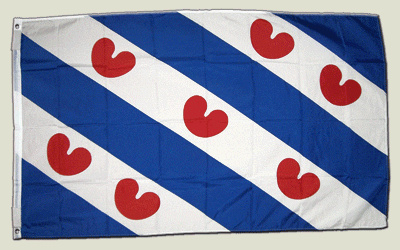 Flagge Niederlande Friesland - 90 x 150 cm